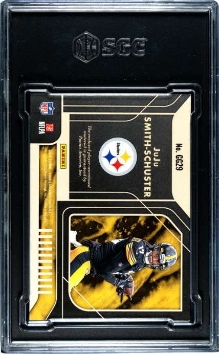 2020 Panini Gold Standard #GG29 JuJu Smith-Schuster Gold Gear SGC 9 #/199