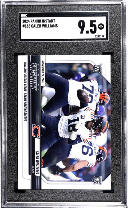 2024 Panini Instant NFL #166 Caleb Williams /1361 RC Rookie SGC 9.5