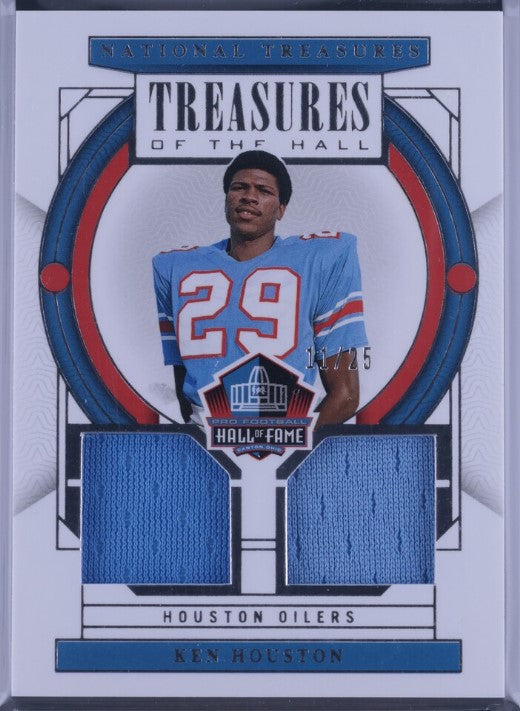 2023 Panini National Treasures #TOH-KHO Ken Houston Treasures of the Hall 11/25