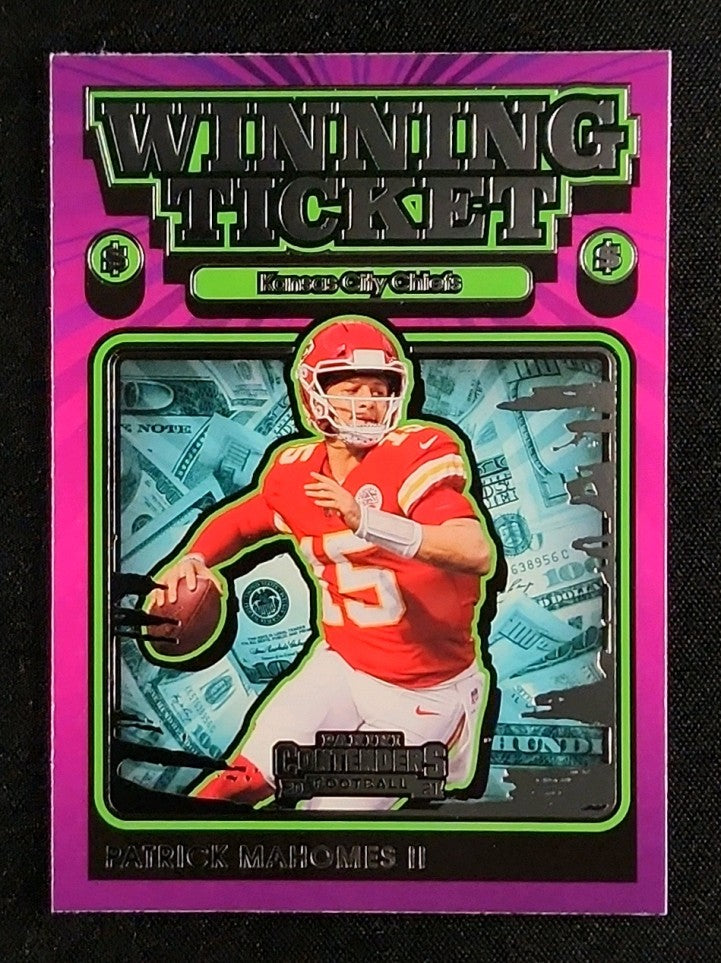 2021 Panini Contenders PATRICK MAHOMES II WINNING TICKET KC Chiefs #Wt-Pam