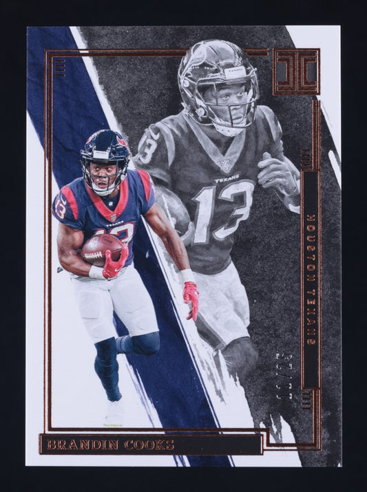 BRANDIN COOKS 2022 Panini Impeccable 11/25 Houston Texans SSP Parallel No. 40